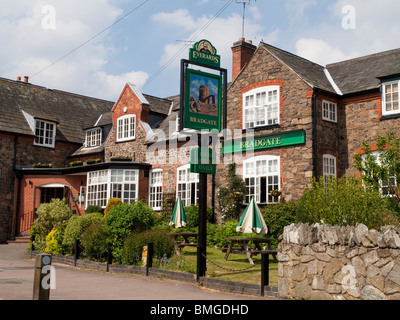L'Bradgate Pub dans le village de Newtown Linford dans le Leicestershire, Angleterre, Royaume-Uni Banque D'Images
