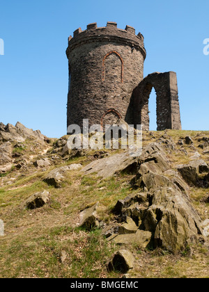 Le vieux John Tower dans Bradgate Park Leicestershire, Angleterre, Royaume-Uni Banque D'Images