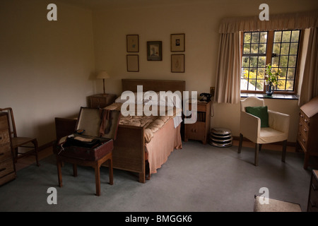 Royaume-uni, Angleterre, Devon, Brixham, Coleton Fishacre House, chambre interior Banque D'Images