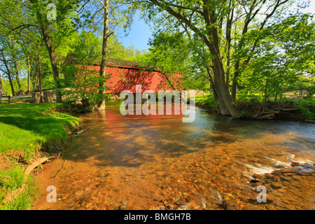 Ibis Gare pont couvert, Thurmont, Maryland Banque D'Images