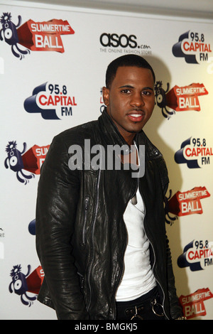 Jason Derulo arrive à Capital Radio's Summertime Ball au stade de Wembley Banque D'Images