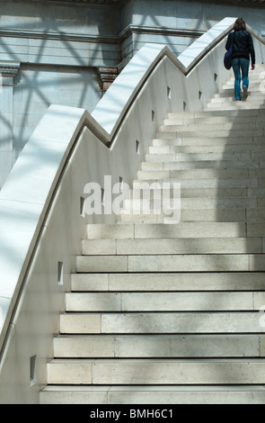 Autour de l'ancien escalier Salles de lecture Banque D'Images