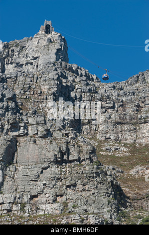 Câble supérieur way station Table Mountain Cape Town Afrique du Sud Banque D'Images