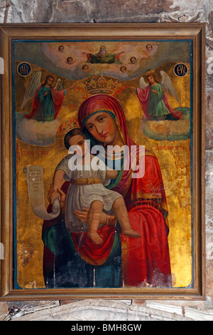 Israël, Jérusalem, Mary's Tomb,église Arménienne Banque D'Images