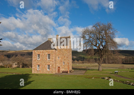 Maison Commendators, abbaye de Melrose, région des Borders, en Écosse Banque D'Images