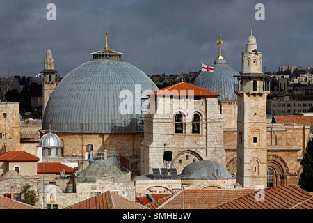 Israël, Jérusalem, vieille ville, église du Saint-Sépulcre Banque D'Images