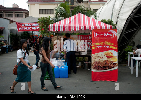 Philippines, Manille, Chow King en fast-food Intramuros le plus ancien quartier de la ville de Manille. Banque D'Images