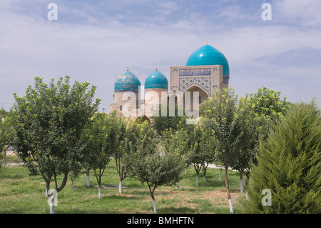 La mosquée Kok Gumbaz, Shakrisabz, Ouzbékistan Banque D'Images