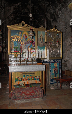 Israël, Jérusalem, Mary's Tomb,église Arménienne Banque D'Images