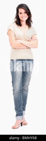 Portrait of a young woman Banque D'Images