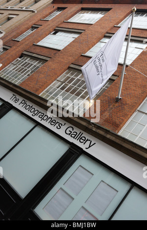 La galerie du photographe, situé dans la région de Ramillies Street ioff Great Marlborough Street, à Soho. Banque D'Images