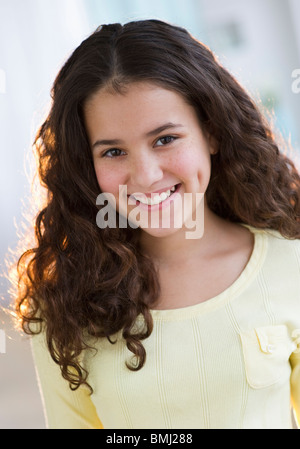 Portrait d'une jeune fille Banque D'Images