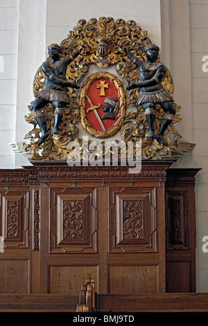 Intérieur de la cathédrale de Riga, Riga, Lettonie Banque D'Images