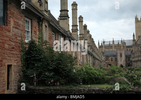 Près des vicaires, Wells, Somerset, Angleterre Banque D'Images