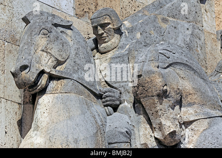 Frères' (Frères) memorial cemetery, Riga, Lettonie Banque D'Images