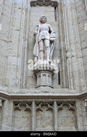 Le Notre Dame de l'église du Sablon (1400-1549), Bruxelles, Belgique Banque D'Images