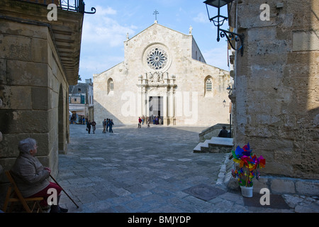 Pouilles, Salento, Otranto, la Cathédrale Banque D'Images