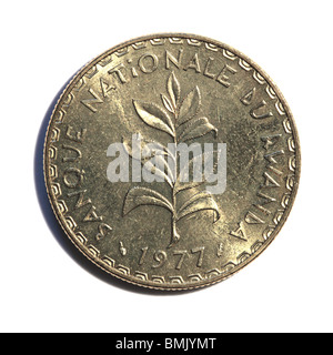 Pièce de monnaie rwandaise Banque D'Images