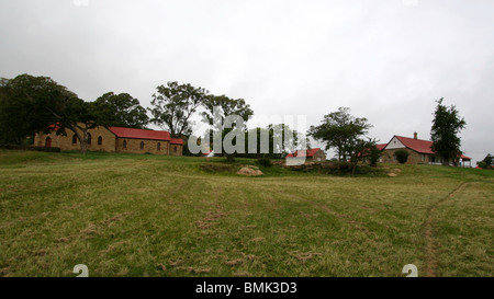 L'Rorke Drift, Kwazulu-Natal, Afrique du Sud. Banque D'Images