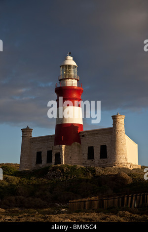 Cap Agulhas Lighthouse, Western Cape, Afrique du Sud Banque D'Images