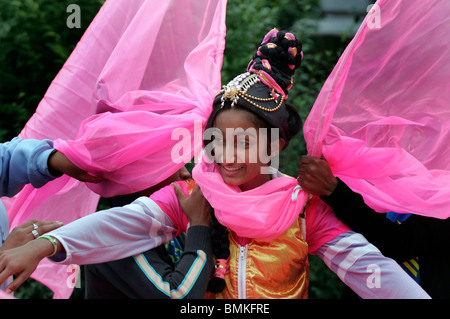 Brent Diwali, la célébration du Nouvel An dans le calendrier traditionnel indien, est l'une des plus importantes célébrations annuelles Banque D'Images