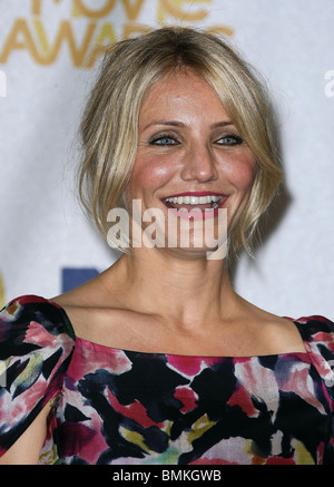 CAMERON DIAZ 2010 MTV Movie AWARDS PRESSE UNIVERSAL CITY LOS ANGELES CA 06 Juin 2010 Banque D'Images