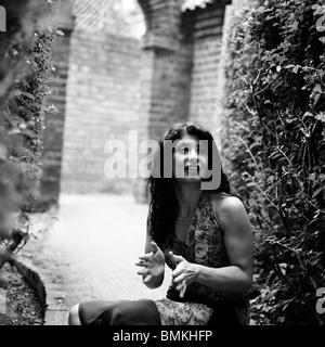 Shappi Khorsandi comédien né iranien Banque D'Images