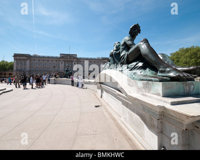 Le palais de Buckingham, Londres, Angleterre Banque D'Images