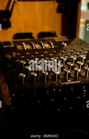 Enigma machine code allemand WWII Banque D'Images