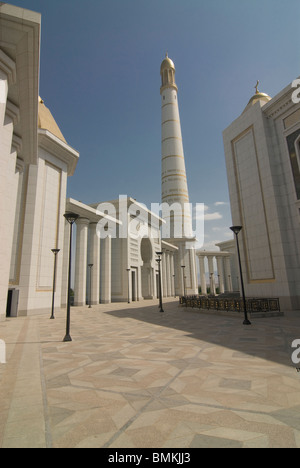 Türkmenbaşy Ruhi Mosquée, le Turkménistan Banque D'Images