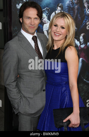 STEPHEN MOYER ANNA PAQUIN TRUE BLOOD SAISON 3 PREMIERE LOS ANGELES HOLLYWOOD LOS ANGELES CA 08 Juin 2010 Banque D'Images