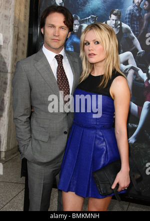 STEPHEN MOYER ANNA PAQUIN TRUE BLOOD SAISON 3 PREMIERE LOS ANGELES HOLLYWOOD LOS ANGELES CA 08 Juin 2010 Banque D'Images