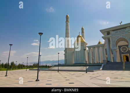 Türkmenbaşy Ruhi Mosquée, le Turkménistan Banque D'Images