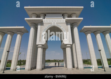 Türkmenbaşy Ruhi Mosquée, le Turkménistan Banque D'Images