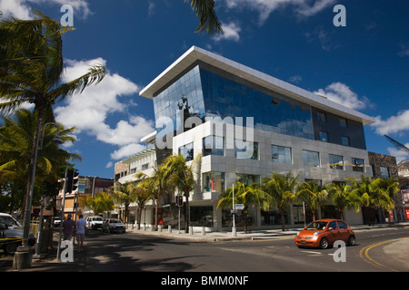 L'Ile Maurice, l'Ile Maurice, Grand Baie, le centre de Grand Baie ville Banque D'Images