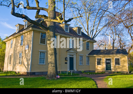 Buckman Tavern (Minute Man Siège - est 1709), Lexington, Massachusetts Banque D'Images