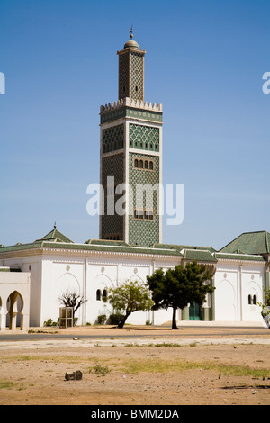 Sénégal, Dakar. Grande Mosquée Banque D'Images