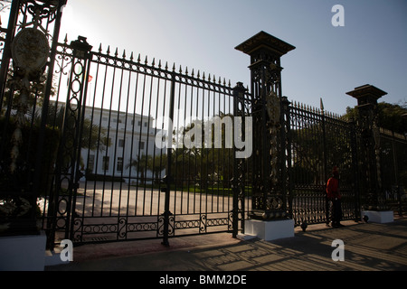 Sénégal, Dakar. Palais présidentiel Banque D'Images