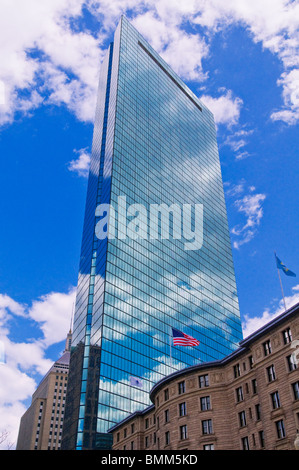 La John Hancock Tower, Boston, Massachusetts Banque D'Images