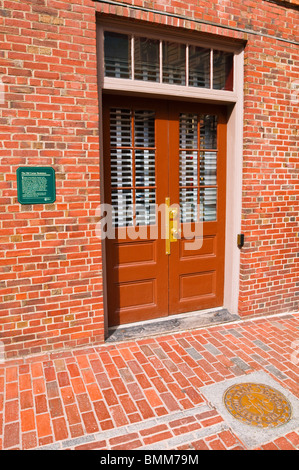 L'ancienne librairie de coin sur le Freedom Trail, Boston, Massachusetts Banque D'Images