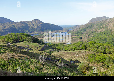 Ladies' View, le Parc National de Killarney, comté de Kerry, Irlande Banque D'Images