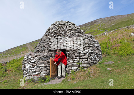 Construction de ruche près de Slea Head, péninsule de Dingle, comté de Kerry, Irlande Banque D'Images