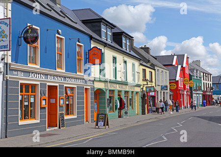 La ville de Dingle, péninsule de Dingle, comté de Kerry, Irlande Banque D'Images