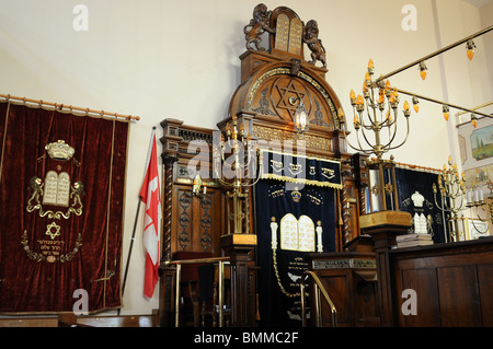 Le Kiever Synagogue de Toronto's Kensington Market est l'un des deux autres synagogues dans ce qui était autrefois un quartier juif. Banque D'Images