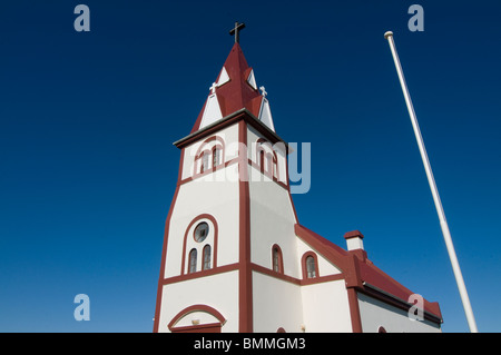 Église de Raufarhöfn,l'Islande Banque D'Images