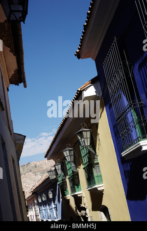 Calle Jaen à La Paz en Bolivie Banque D'Images