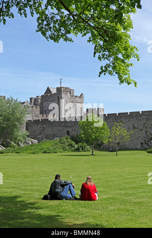 Le Château de Cahir, co Tipperary, République d'Irlande Banque D'Images