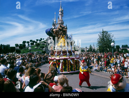 Eurodisney, Central Plaza Banque D'Images