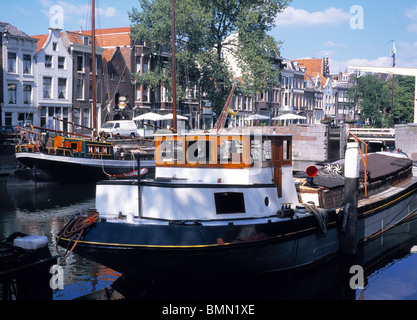 Vieux Port de Rotterdam, Deltshaven Banque D'Images