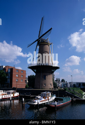 Vieux Port de Rotterdam, Deltshaven Banque D'Images